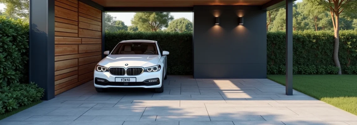 Carport pratique et esthétique